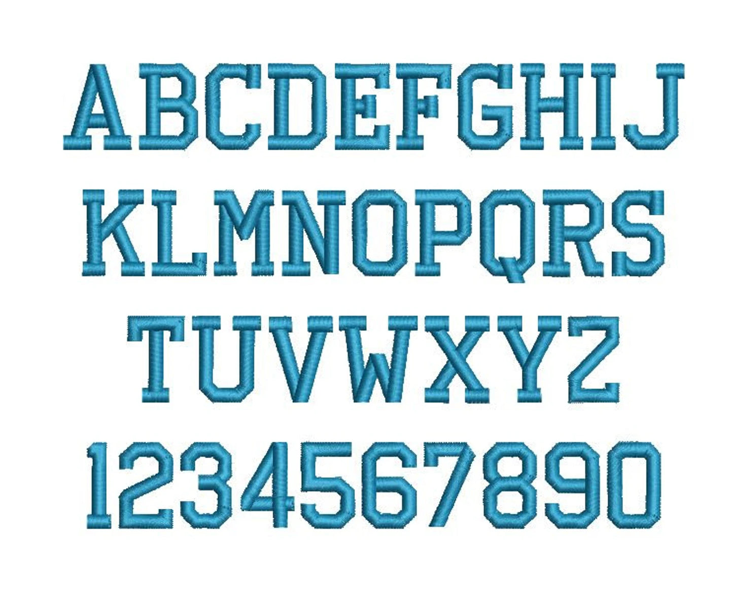 FONT - ATHLETIC BLOCK