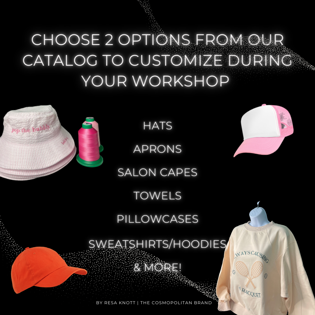 EMBROIDERY WORKSHOP - HOUSTON