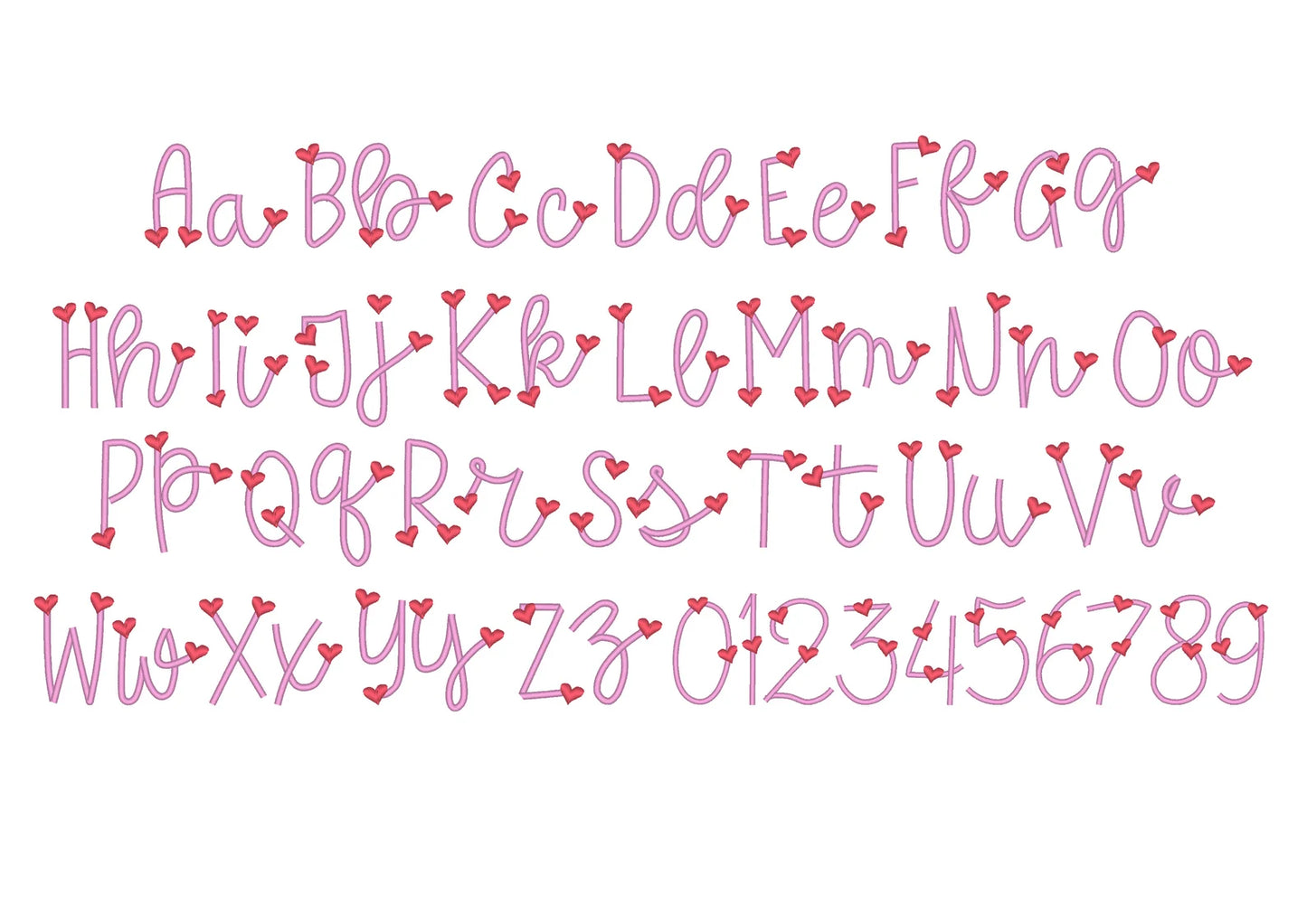 FONT - HEARTS SCRIPT